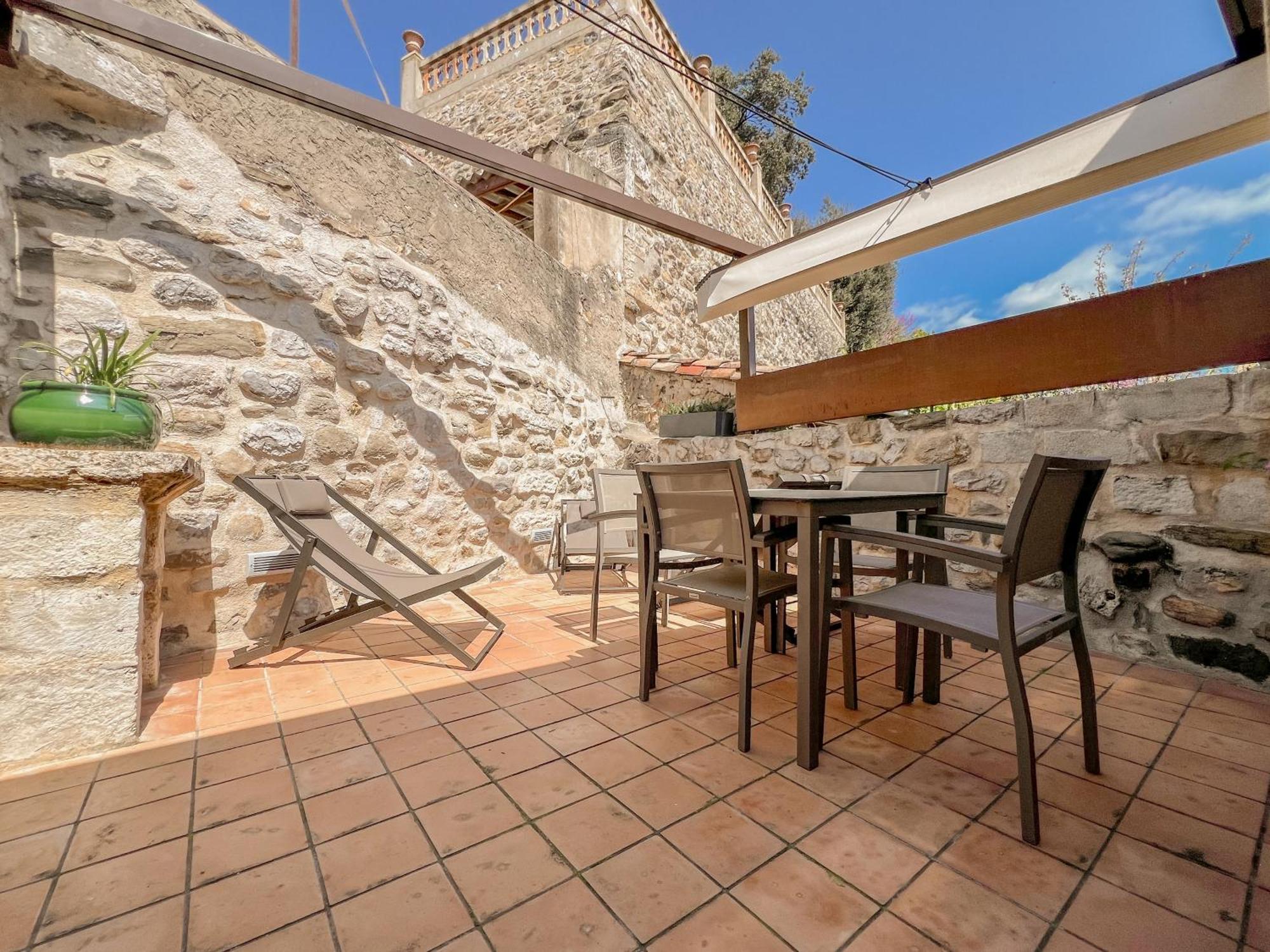 Can Bona Casa Espectacular Duplex Con Terraza Besalú Exterior foto